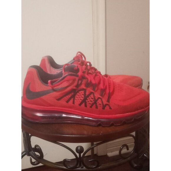 Nike Air Max 2015 University Red Black Men’s SZ 10 DC2022-600 - Picture 1 of 15